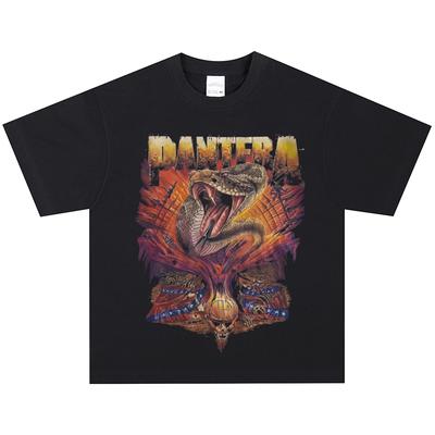 Футболка Pantera, Мягкая ткань, Повседневная