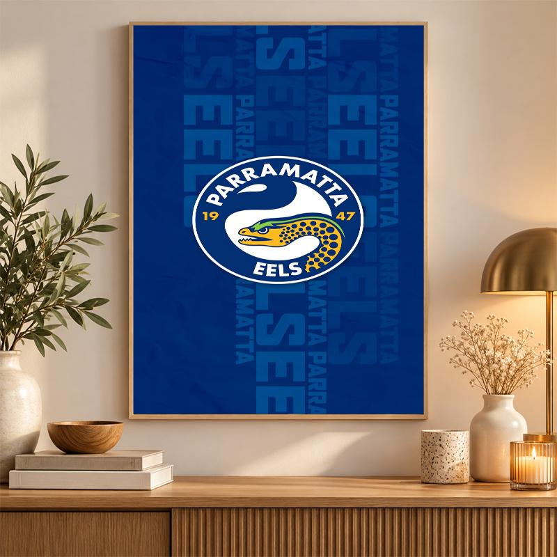 Parramatta Eels Diamond Painting Kit 5D Full Drill DIY Diamond Mosaic Wall Art Home Decor