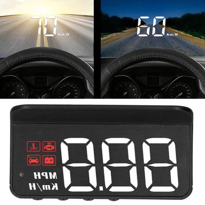 OBD2 HUD Проекционный дисплей на лобовое стекло Многофункциональный датчик Сигнализация Напоминание об усталости за рулем