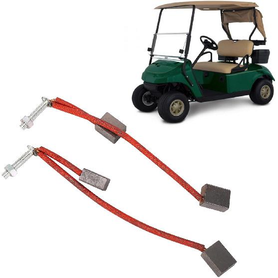 Cart Starter Generator Brushes, 2PCS Car Starter Motor Brush Set Replacement 103347301 114-01-2034AS for Precedent 2001-Up for EZ 2008-Up