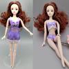 6 компл./лот модные платья для кукол Барби, одежда, пижамы, нижнее белье, ночная рубашка, кружевное ночное платье + бюстгальтер + нижнее белье, аксессуары для кукол