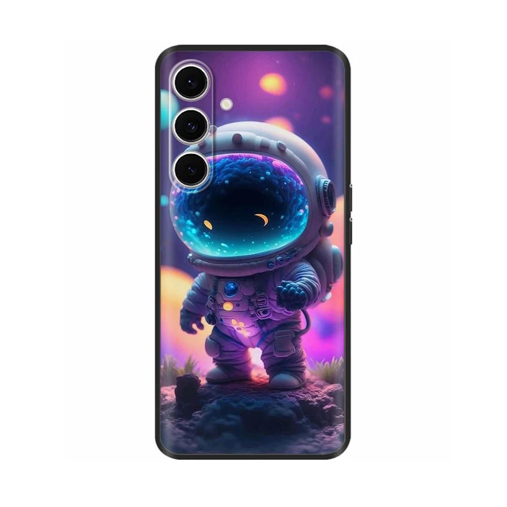 Чехол для Samsung Galaxy A14 Мультяшный Полная защита Бампер Мягкий Жидкий Силикон Задняя крышка телефона Для Samsung A14 GalaxyA14 A 14
