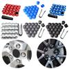 new 20Pcs Car Wheel Nut Caps Protection Covers Caps Anti-Rust Car Tire Screw Caps Nut Bolt Auto Exterior Accessories 17/19/21mm