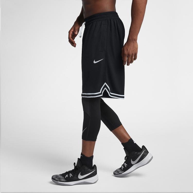 Nike Шорты Dry Dna с эластичным шнурком на талии, мужские черные 925820-010