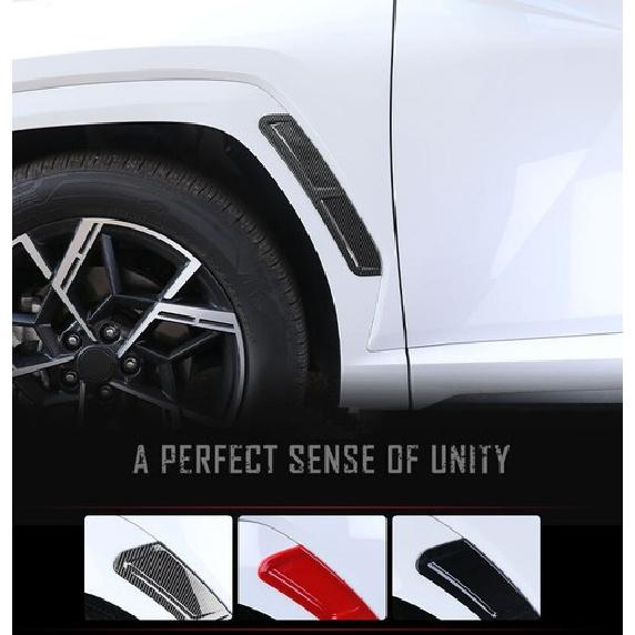 4 шт. Накладки на воздухозаборники передних крыльев автомобиля для Hyundai Tucson -2025