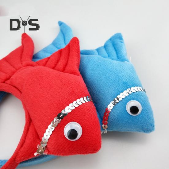 Goldfish Headband Fish Design Costume Hair Hoop Adjustable Headband Cosplay Props Party Dress Up Birthday Supplies