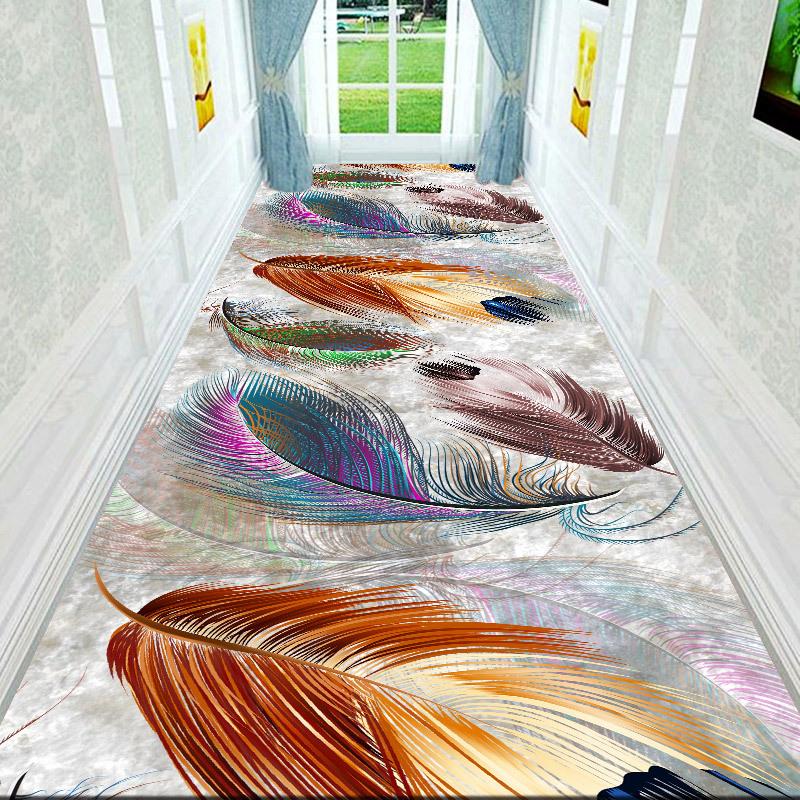Hotel Carpet Floor Mat Entrance Hallway Corridor Staircase 3D Long Strip Home Carpet