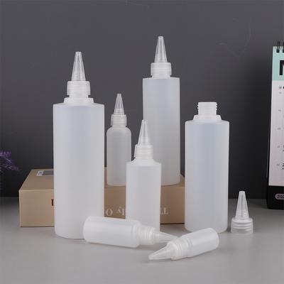 10-1000 мл Пустая пластиковая бутылка-капельница с завинчивающейся крышкой Полупрозрачный контейнер для жидкости для глаз, чернил, масла, краски, пигмента
