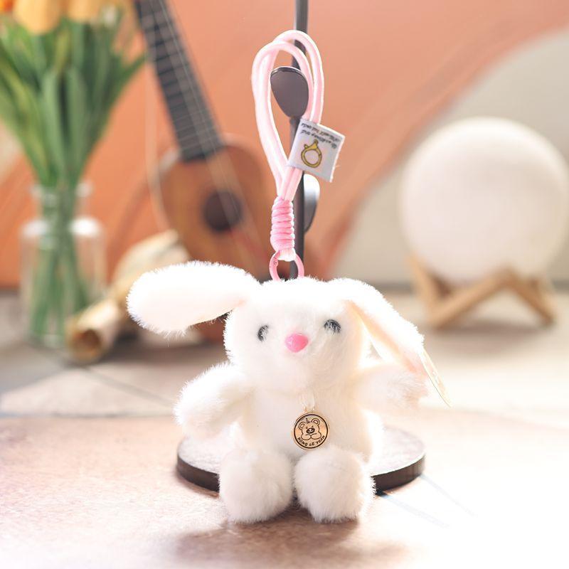 Raccoon Plush Toy Keychain With Soft Cotton Filling For Kids And Adults