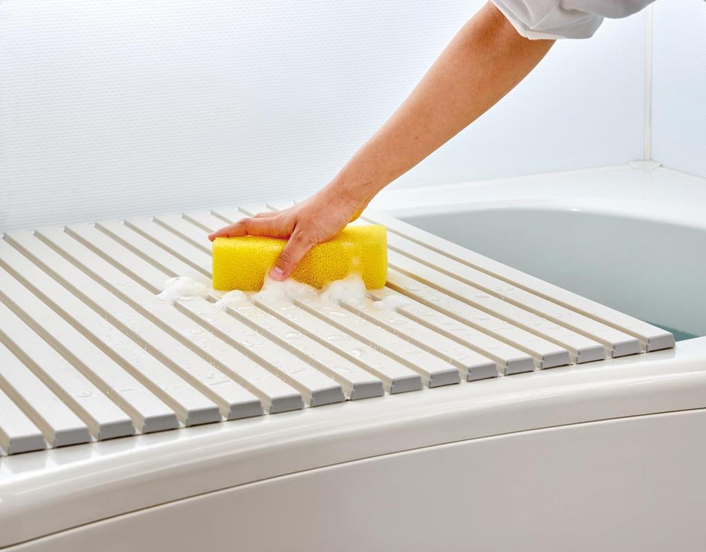 Mie Sangyo EC Ag Antibacterial Shutter Bath Lid Product Size 75 X 112cm Ivory Made In Japan + L11_IV