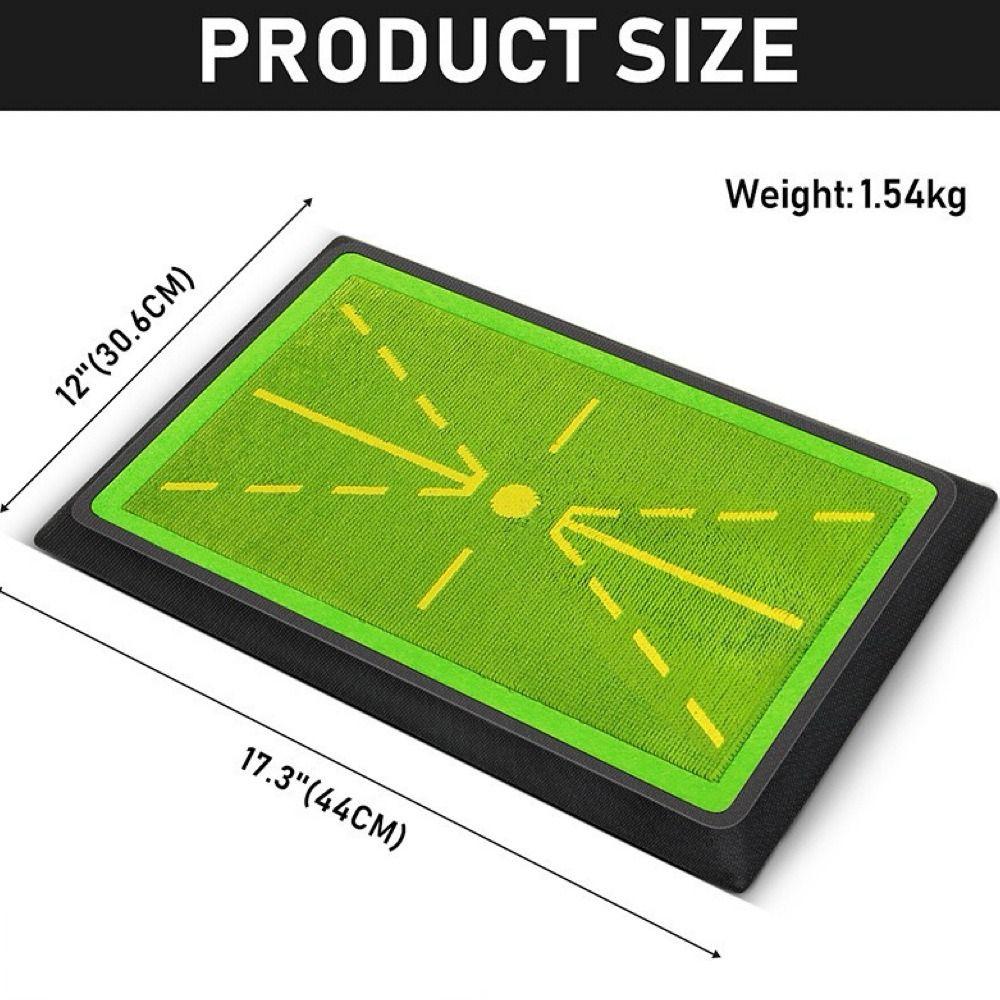 Trace Detection Golf Strike Mat Ball Display Track Swing Detection Pad  Training Equipment