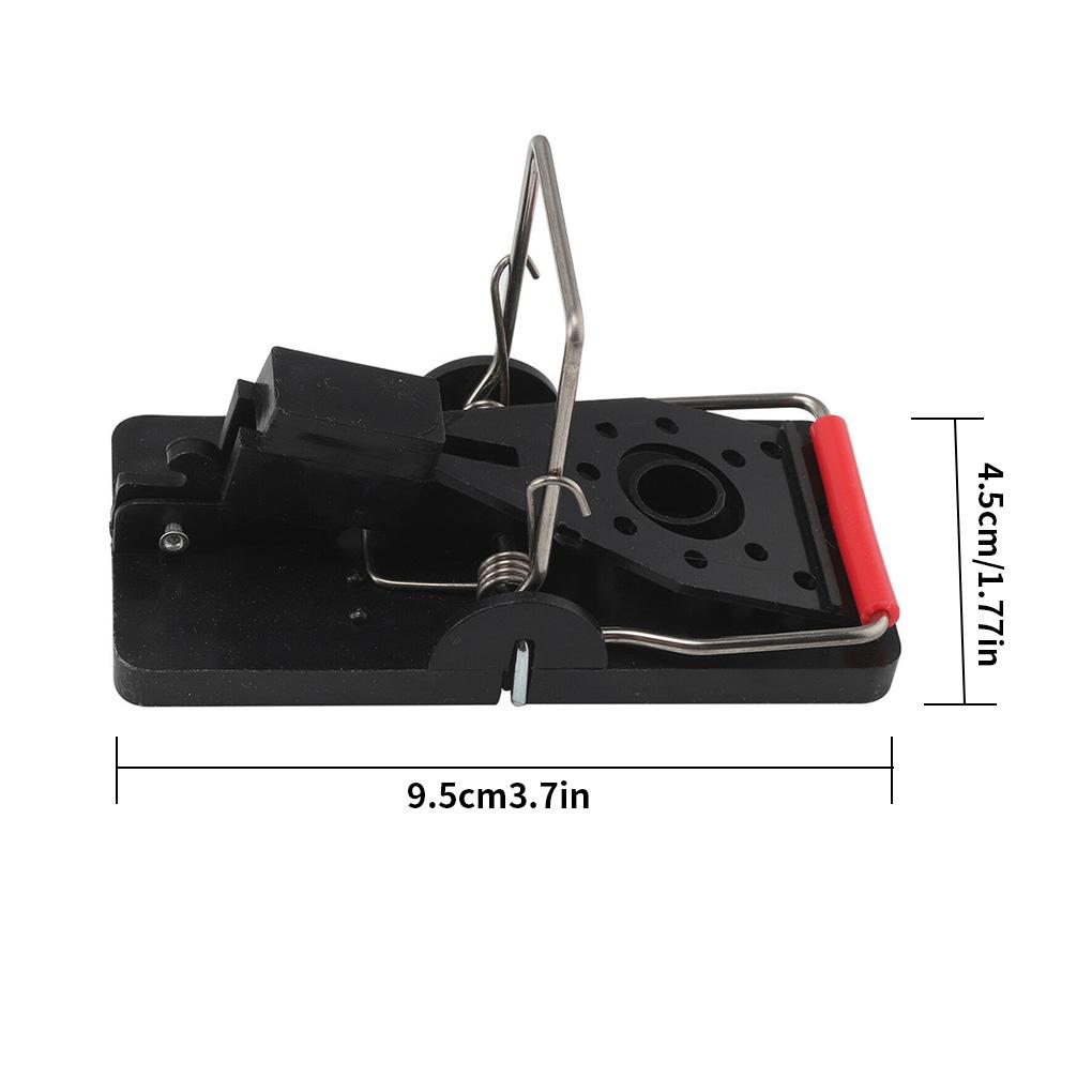 Пластиковая ловушка для мышей с быстрым освобождением для помещений, офиса, кухни, ресторана, гостиной, гаража, галереи, ловли мышей