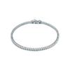 [Puremond] Simulant Diamond 2.5mm Silver Tennis Bracelet (S) OTB122810DWW