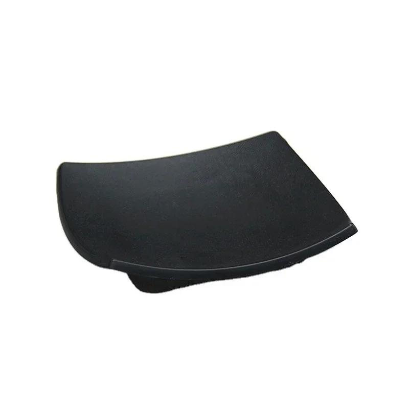 1 шт. Большая черная квадратная мыльница с дренажем, портативная, для дома, отеля, ванной комнаты, для хранения мыла, мыльница, аксессуары для ванной комнаты