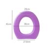 Waterproof Toilet Seat Cushion Silicone Four Seasons Household Washable Paste Foam Toilet Toilet Cover