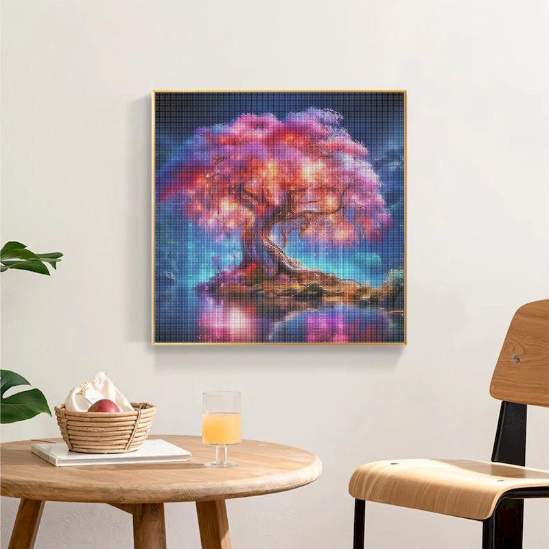 Полная алмазная живопись Дерево Новые поступления 2024 Алмазная мозаика Пейзаж Стразы Картины Набор для творчества