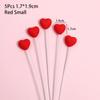 5 шт. Красный Розовый Топпер для Торта День Святого Валентина Украшение для Торта Прочные Топперы для Кексов