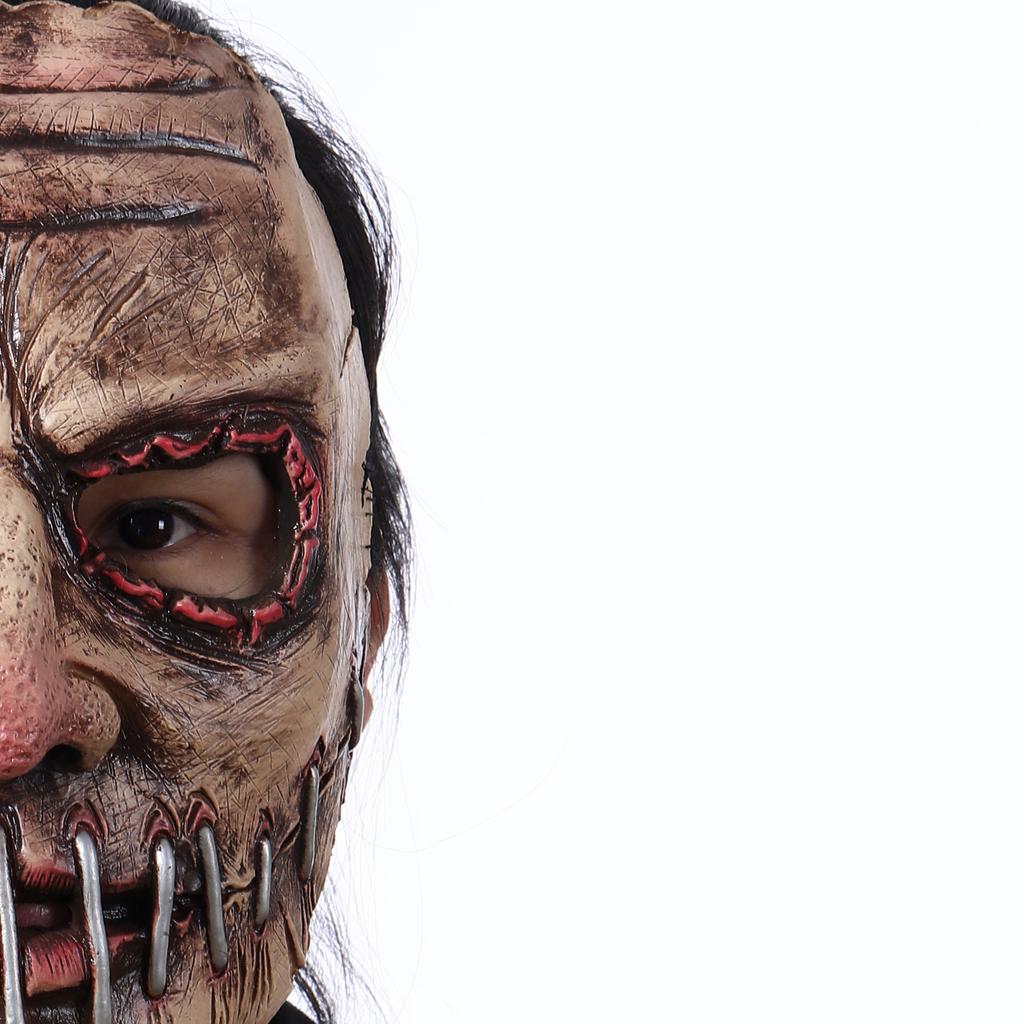 Halloween Party Big Mouth Nails Horror Mask Latex Ghost Festival