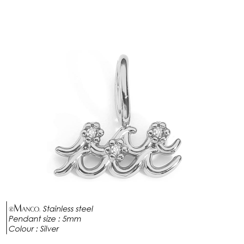 eManco Stainless Steel Star Zodiac Sign 12 Constellation Pendant Accessories for Necklace Women Man Jewelry Gifts