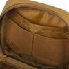 Маленькая тактическая подсумка Микро утилитарная Molle-совместимая сумка Съемный прозрачный карман для ID Мини-нож Компас Фонарик Сумка для хранения карт Пояс
