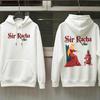 Sir Racha Man Woman 2 SidedHoodies Sri Racha Medieval Art Pullover Sriracha Fan Merch Retro Medieval Graphic Sweatshirt Hoodie