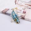 Creative Artificial Fish Turtle Dolphin Jewelry Beautiful Koi Fish Turtle Dolphin Natural Crystal Fish Table Car Home Decoration Gift for Friends