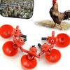 Bird Coop Feed Poultry Water Drinking Cups Plastic Chicken Fowl Drinker Cups Hanging Chicken JM14