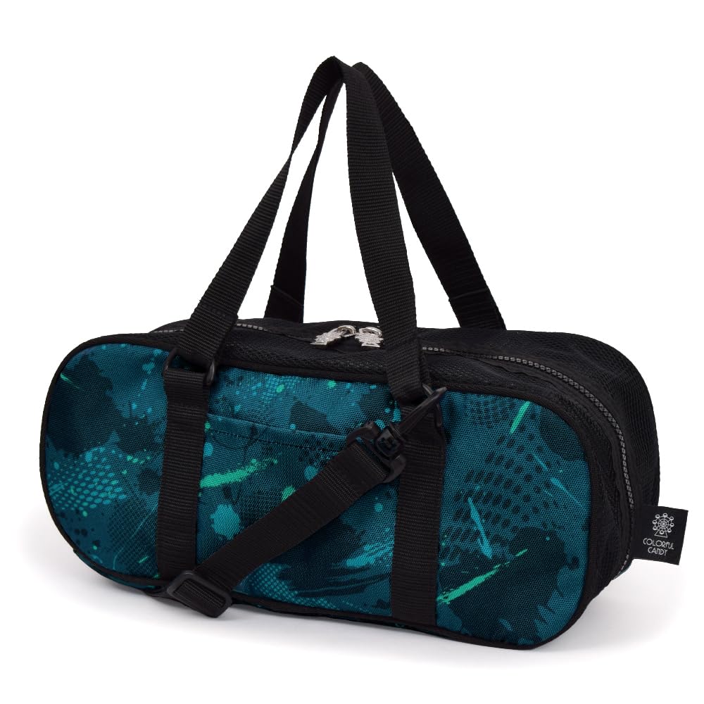 COLORFUL CANDY STYLE Art Supplies and Paint Set Watercolor and Lightweight Flash Boys Cool Mesh Art Supplies Bag with Shoulder Strap Watercolor Paint