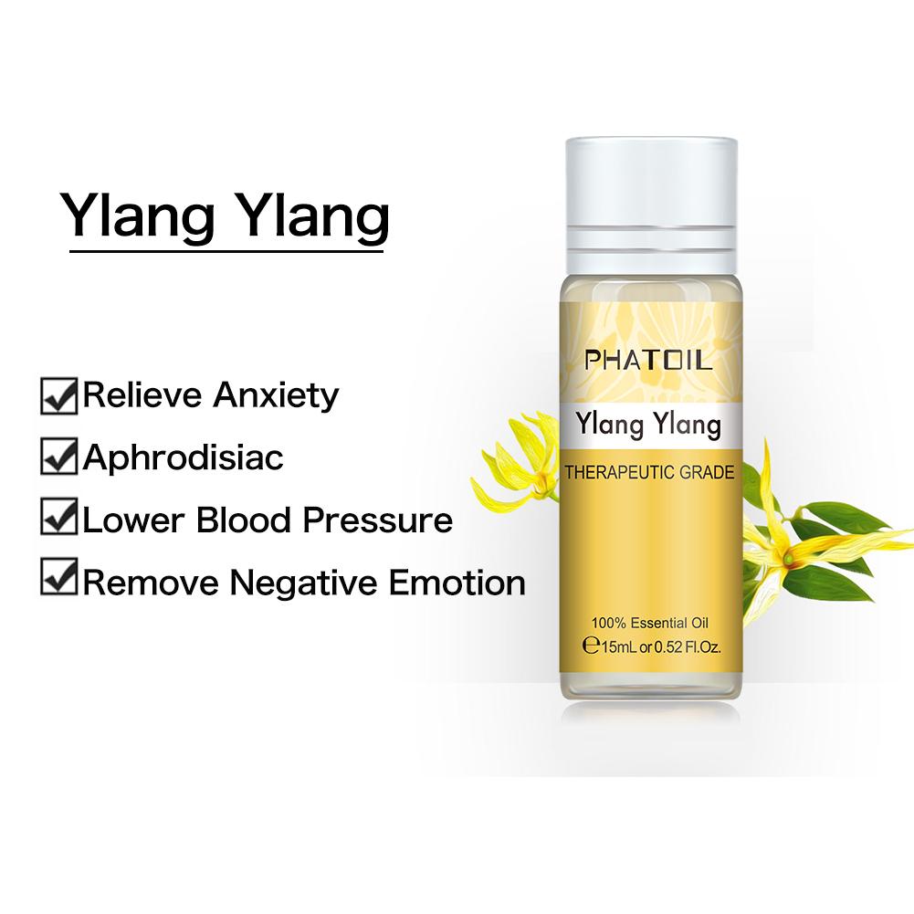 Натуральное эфирное масло PHATOIL 5ml/10ml/15ml/30ml/100ml Ylang Ylang