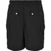 Short cargo - Urban Classics - Noir - XL - 100% Polyester - Taille élastique - Poches cargo