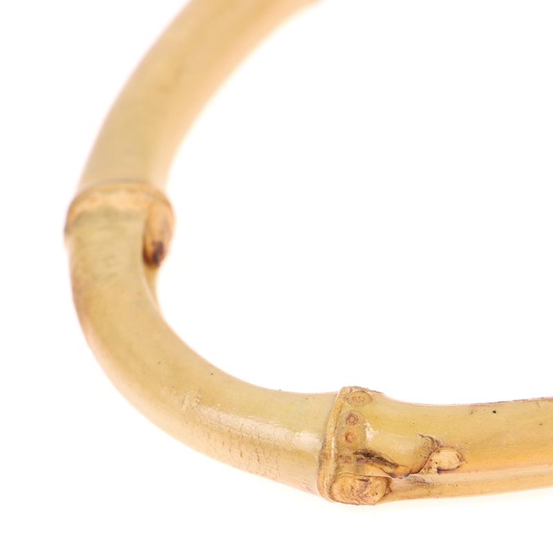 Vintage Bamboo Bag Wooden Handles Replacement Diy Accessories For Women Handbags