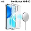Чехол для телефона Honor X8d 4G IMAK Ударопрочный Мягкий Магнитный Чехол
