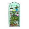 4 Tier Greenhouse Iron Stands Shelves Outdoor Garden Mini Garden Warm Room Greenhouse Garden Plants Cover (Without Iron Stand)