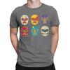 Luchador Masked Novelty 100 Cotton Tshirt Luchador Tees Tops For Unisex