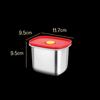 Stainless Steel Lunch Bento Box with Lid Sealed Food Fruit Storage Container Refrigerator Fresh-Keeping Boxes Kitchen Tableware