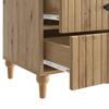 Nightstand Artisan Oak 43 x 41 x 66.5 cm Engineered Wood
