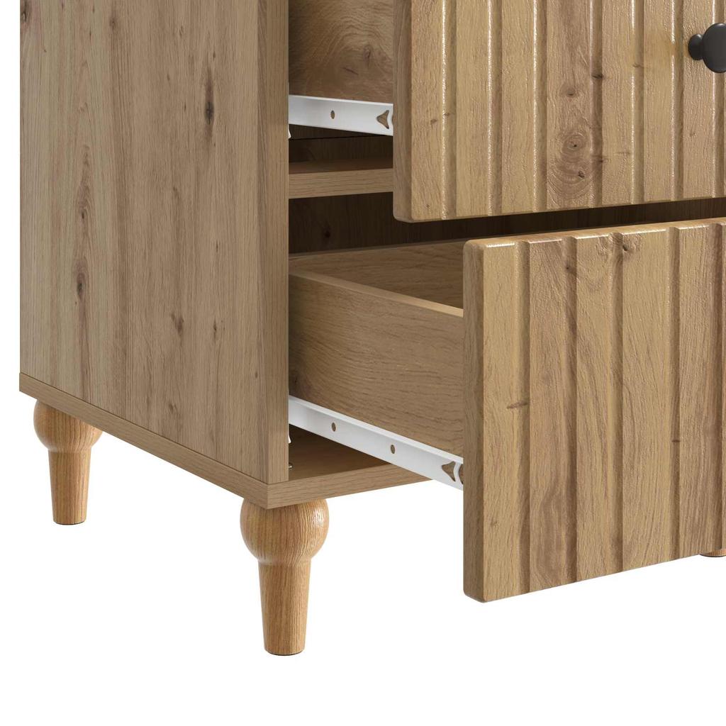 Nightstand Artisan Oak 43 x 41 x 66.5 cm Engineered Wood
