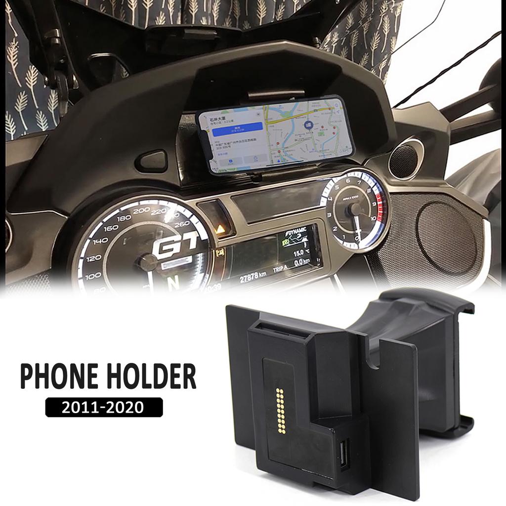 Для мотоцикла BMW K1600B K1600GT K1600GTL Навигационный кронштейн для GPS-телефона Держатель с USB-зарядкой Монтажный стенд 2011-2020 2019 2018 2017