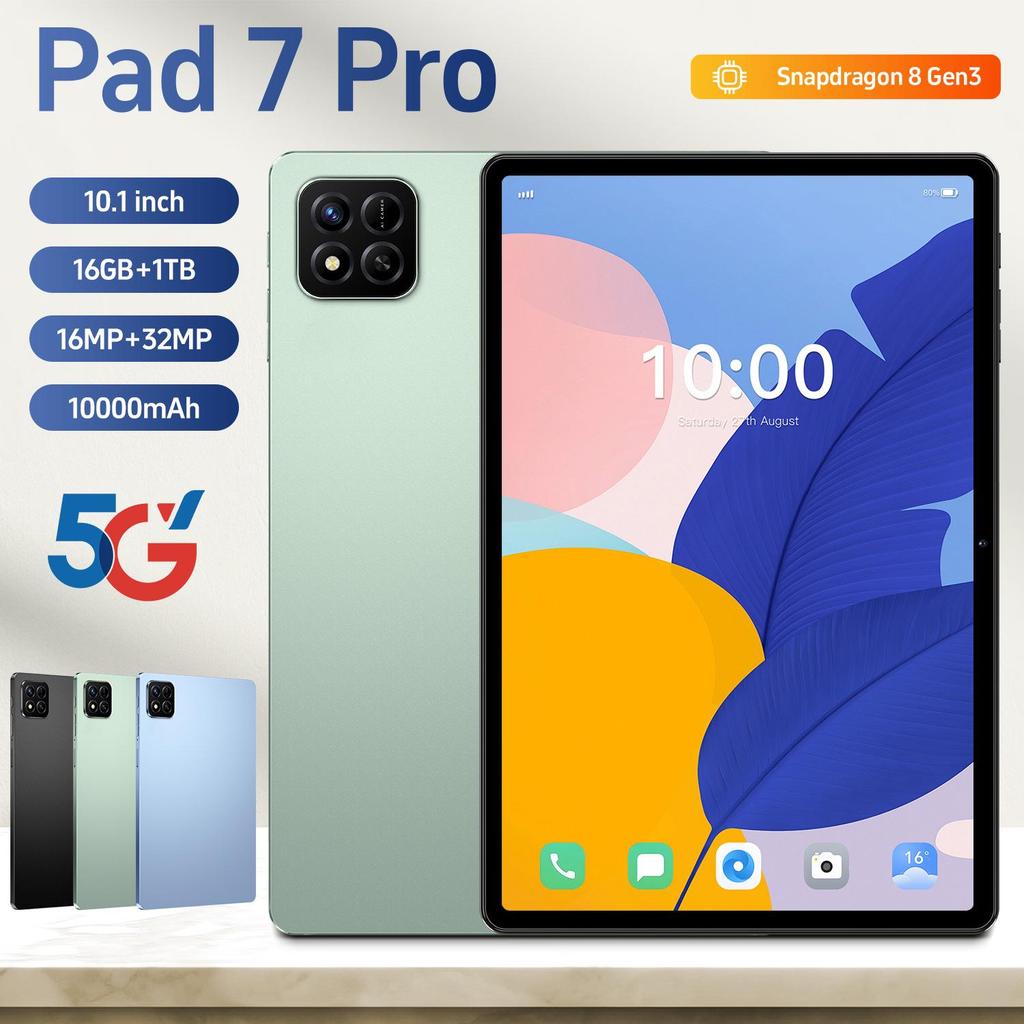 Планшет Android Pad 7 Pro 10,1 дюйма - Память 16+1 ТБ, В наличии