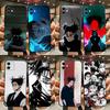 Чехол для телефона Аниме Чосо для iPhone 15,14,13,12,11,Plus,Pro Max,XS,X,XR,SE,Mini,8,7 Мягкий силиконовый черный чехол