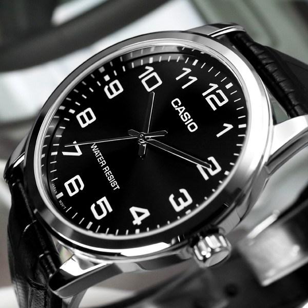 Casio Простые в использовании повседневные тонкие простые часы для мужчин и женщин для пар