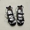 Ballet Style Thick Heel Women Lolita Mary Jane Shoes Fashion Butterfly-knot Outdoor Women's Party Dress Pumps