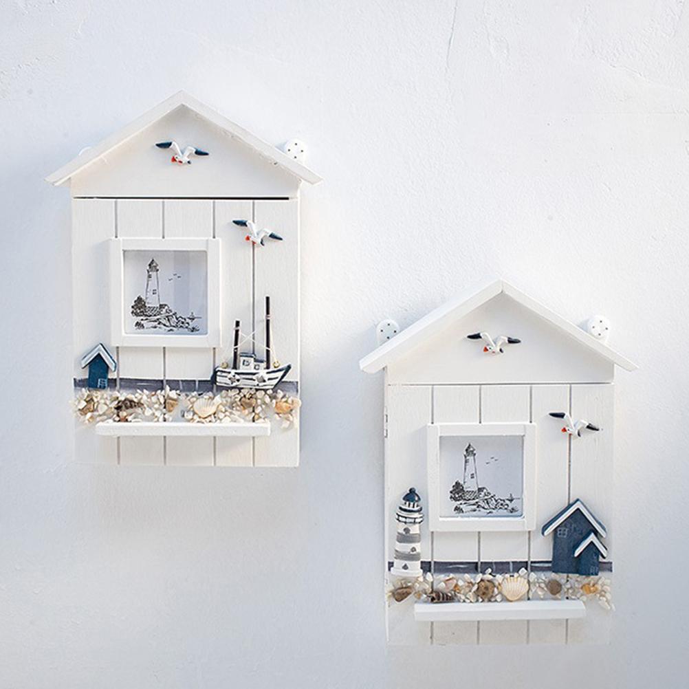 Деревянный ящик для ключей Настенный держатель для мелочей Практичный удобный держатель для ключей Ящик для хранения Шкаф