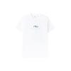 Logo Print Casual Simple Sports Crew Neck Short Sleeve T-Shirt Men Tops White F11M328105FWT