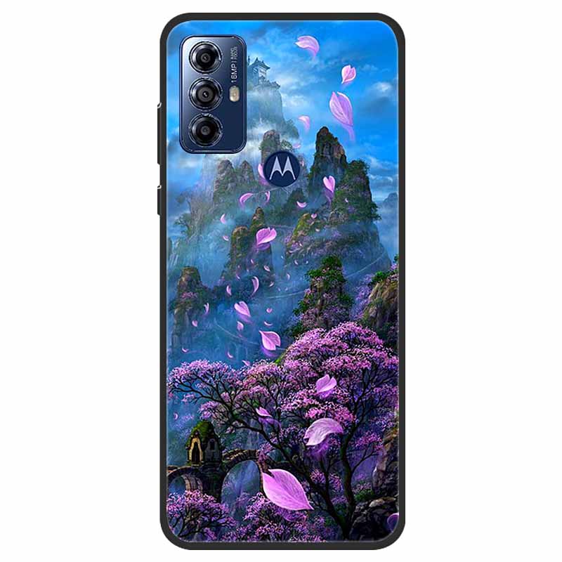 Чехол для Motorola Moto G Play 2023 Мягкий силиконовый задний чехол для Moto G Play 2023 Чехол GPlay 2023 Черная крышка для телефона