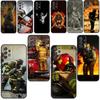 Fireman Firefighter Case For Samsung Galaxy A51 A71 A12 A22 A32 A42 A52 A72 A50 A70 A21S A52S A03S Phone Cover