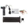 1000W Motor Brushed Speed Controller & Battery Display Throttle Twist Grip with Lock 36V