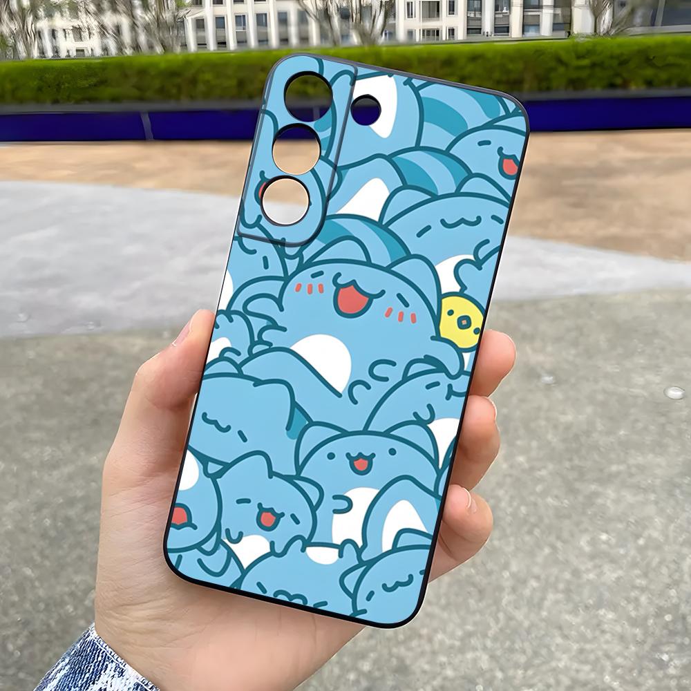 Bug Cat C-Capoo Phone Case For Samsung S25 Plus S20 S20 Plus S22 Ultra S23 FE S21 Plus S21 Ultra Soft Cover
