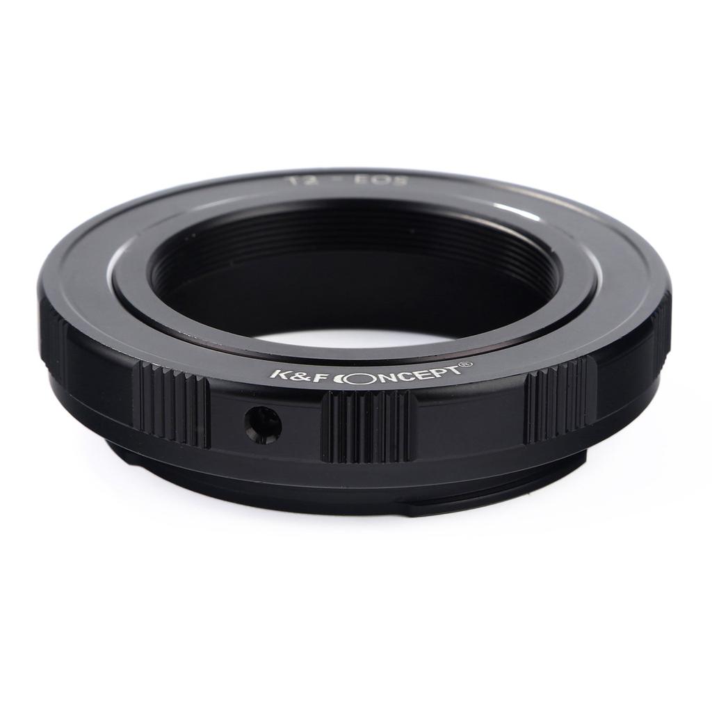 Concept Lens Mount Adapter Lenses To Canon EF K&F KF-T2EF (Converts T-Mount Mount)