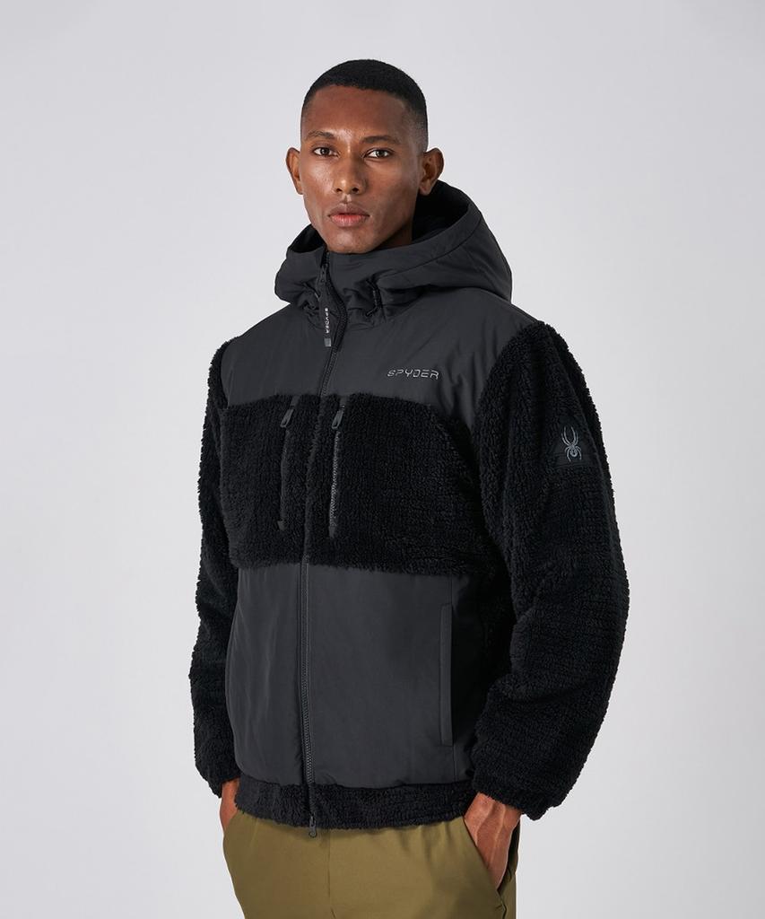 Spyder Men'S Fleece Primaloft Jacket Spjwcnjk304Mblk